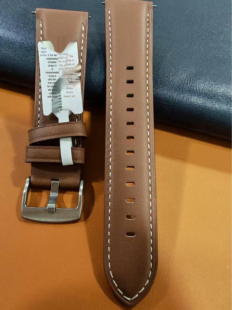 Řemínek z pravé kůže pro Huawei WATCH3/4 (22MM), Oficiální styl.