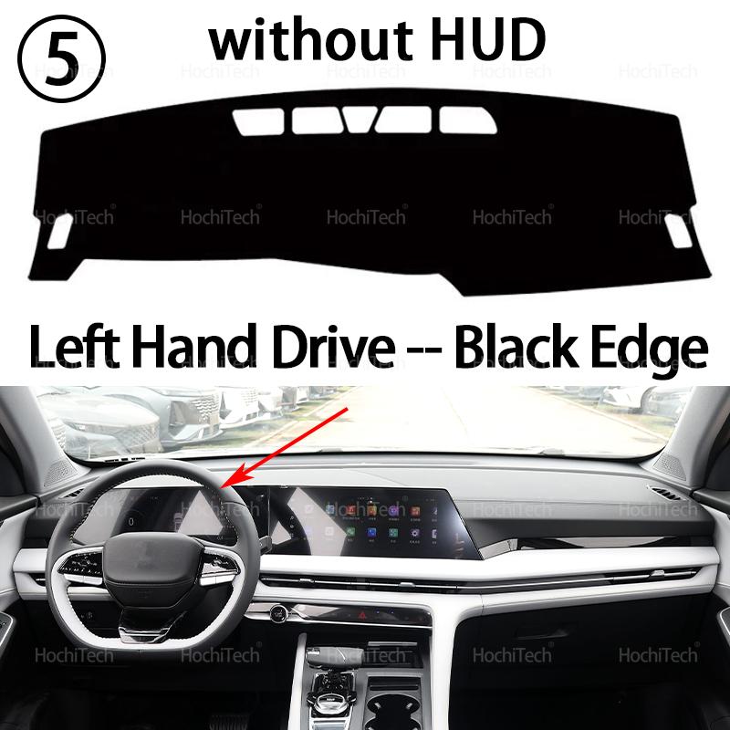 Armaturenbrettabdeckung für Changan CS75 CS 75 PLUS 2023-2024 Auto-Armaturenbrettabdeckung Lichtschutzmatte Instrumentenbrettabdeckung Matte Teppich