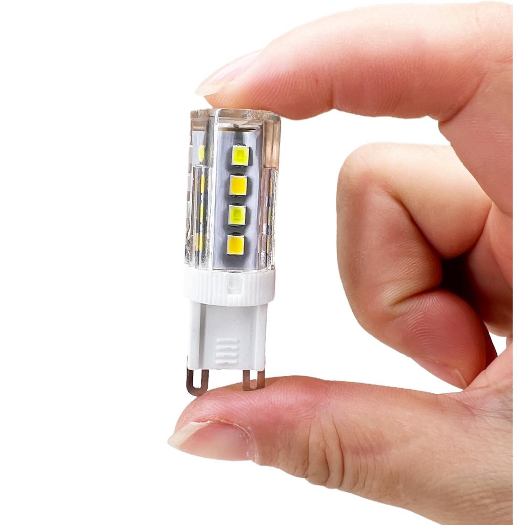 Led Corn Light Bulb 5w-15w Ceramic Lights 360° G9 Tricolor 3 Color Changing 220v Lighting For Home Without Flickering Decorative