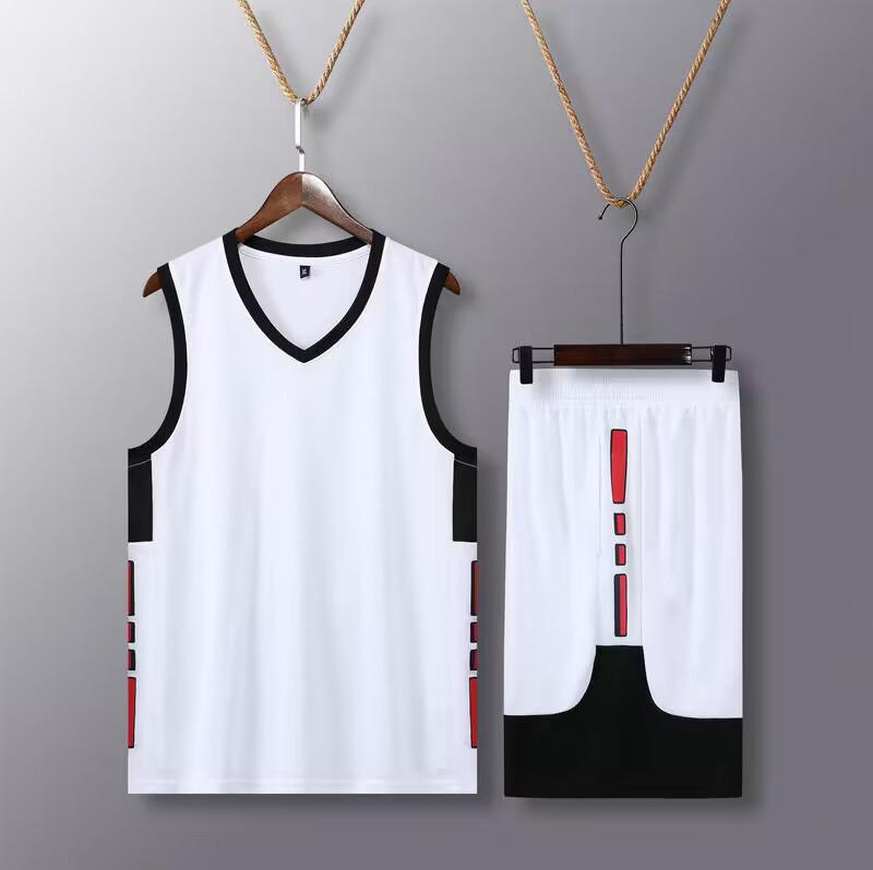 Custom Plus Size Men's Basketball Training Uniform Set