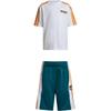 Originals Casual Sportswear White/Ruins Duck Blue Children Aged 3 7 Years Old IX7438