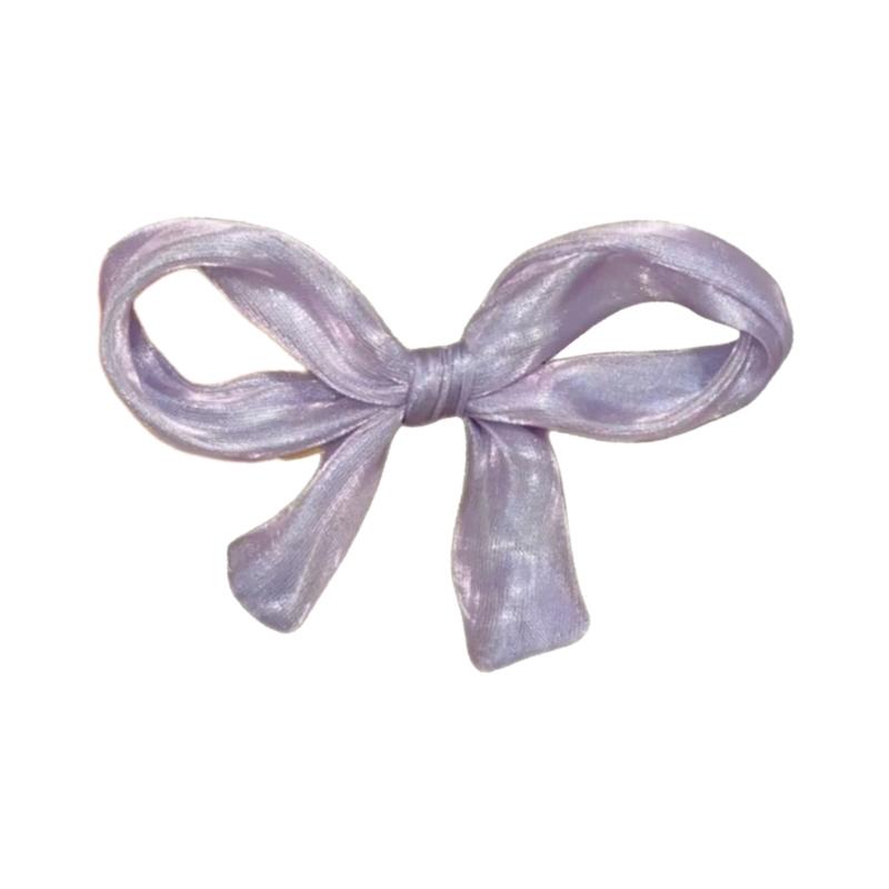 

Stylish Hair Bows Clip With Secure Grip Organza Bowknot Hair Clip For Women Teens Casual Outfit NonSlip Hair Accessory