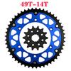 Motorcycle 45T~52T 14T Front & Rear Sprocket For YAMAHA WR450F YZ450F WR250Z YZ250L YZ250R WR400F YZ400F WR426F YZ426F YZ450R
