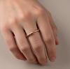 Pure Copper Twisted Ring – Handmade Adjustable Copper Band, Minimalist Healing Copper Jewelry, Open Cuff Band Ring
