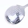 Stainless Steel Short Handle Soup Spoon Leaky Restaurant Shared Vegetable Spoon Household Rice Vermicelli Spoon Flour Spoon