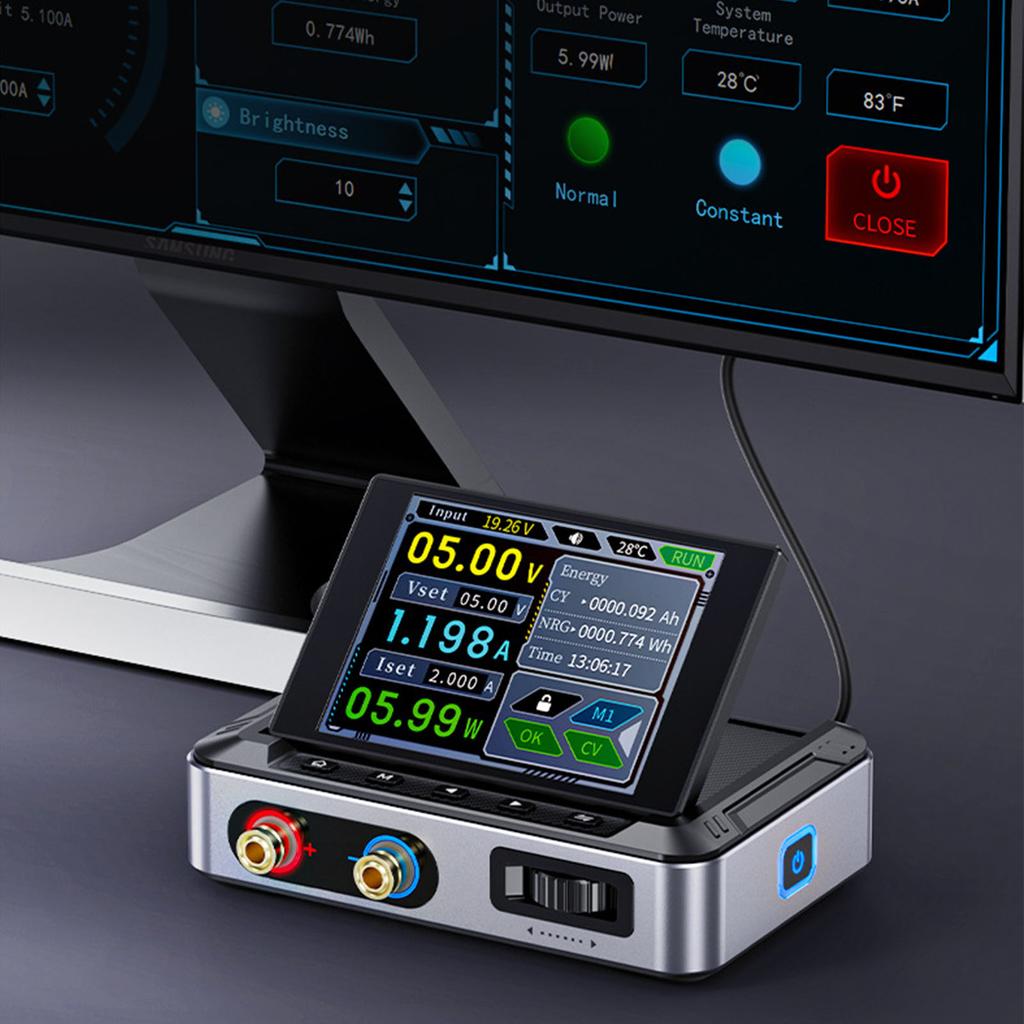 DPS-150 Portable DC Power Supply 0-30V 0-5A 0-150W Output 2.8 Inch IPS Screen Mini Adjustable Switching DC Power Supply