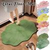 Creative Lotus Leaves/petals Bath Mat Non Slip Absorbent Diatom Mud Bathroom Floor Mat Rugs Toilet Shower Pad Entrance Door Mat
