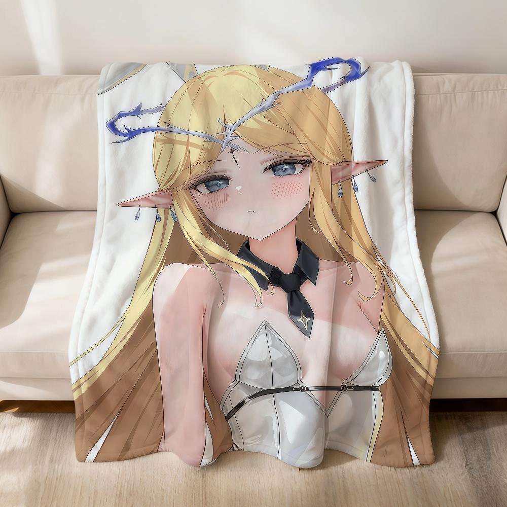 game Wuthering Waves Cartethyia Flannel soft warm plush blanket for sofa living room pet hogar bedroom gift home Car portable
