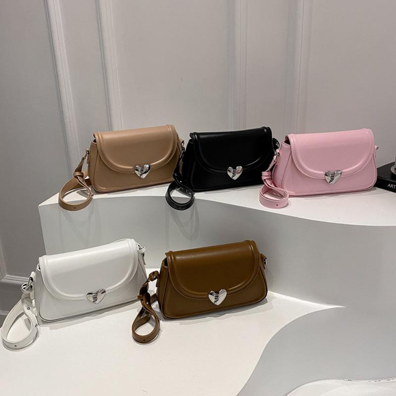 Tide Versatile Ins Shoulder Bag Messenger Bag 2025 New Korean Version Saddle Bag Trendy Fashion Niche Armpit Bag