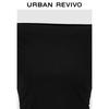 UR Women's Off-Shoulder Pleated Slim Fit T-Shirt
