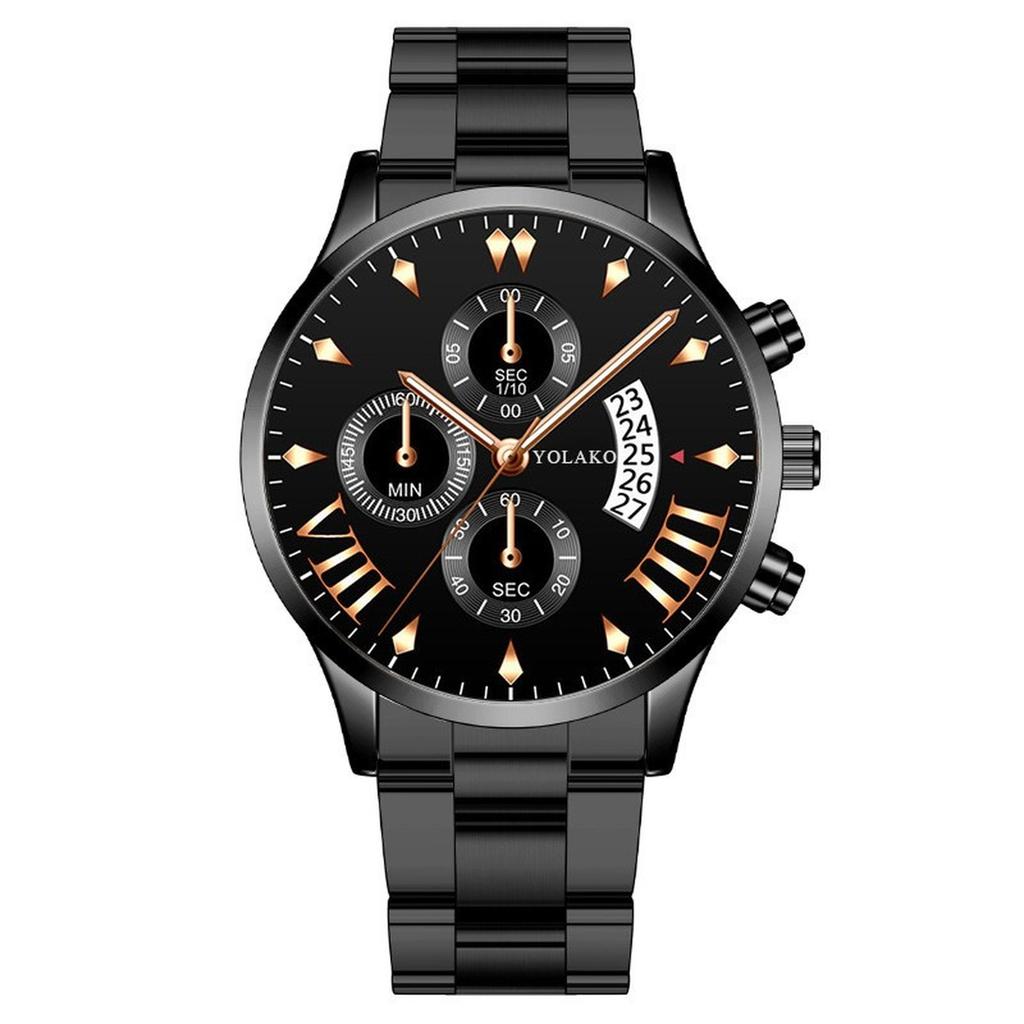 Mens Leather Business Fashion Watch Strap Watch For Gift Giving