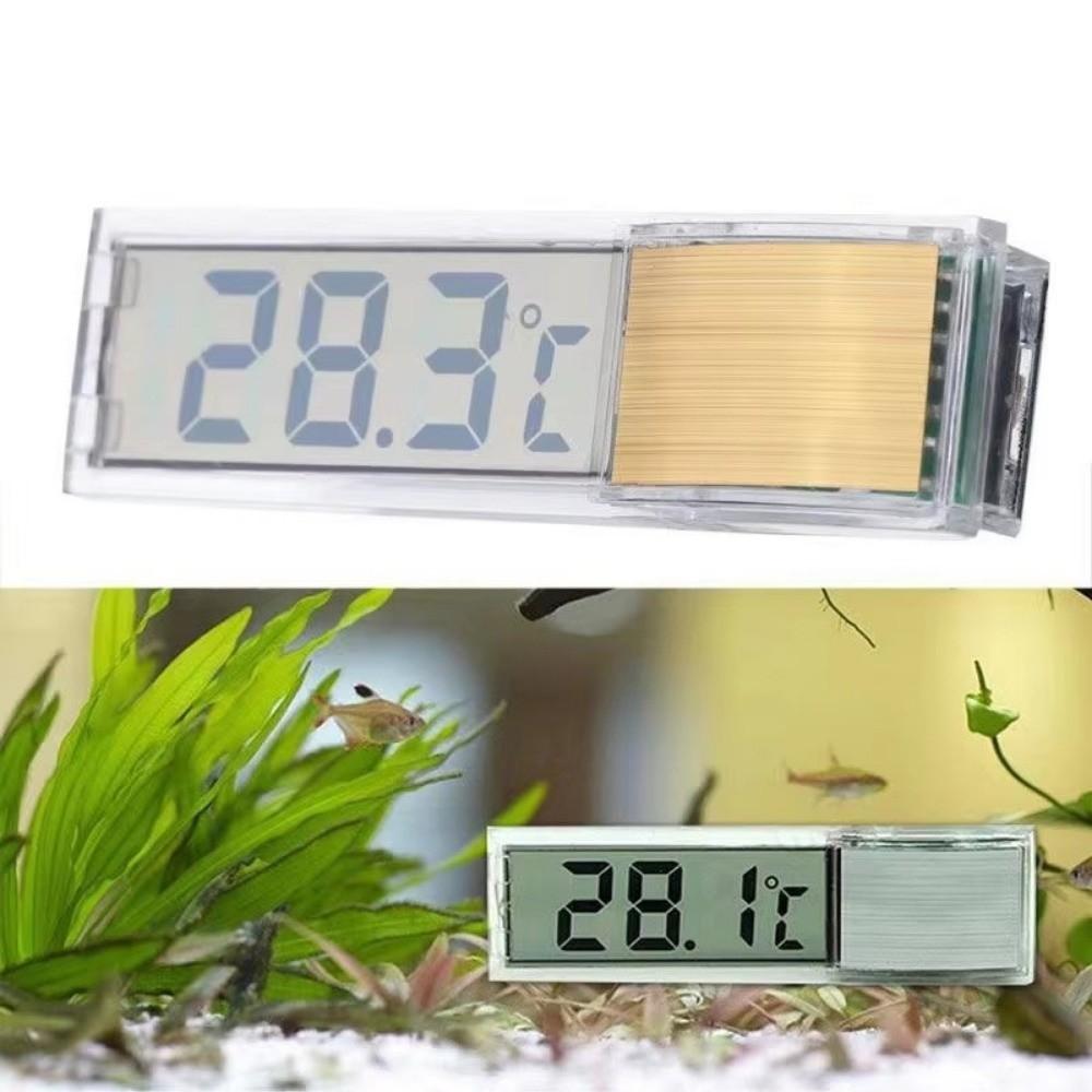 Electronic Display Aquarium Thermometer 3D Digital Water Temperature Meter  Fish Tank Monitoring
