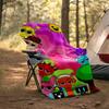 1pc SPRUNKI9 Theme Blanket - Digital Print, Polyester, Cozy for All Seasons, Perfect for Outdoor, Camping, and Travel