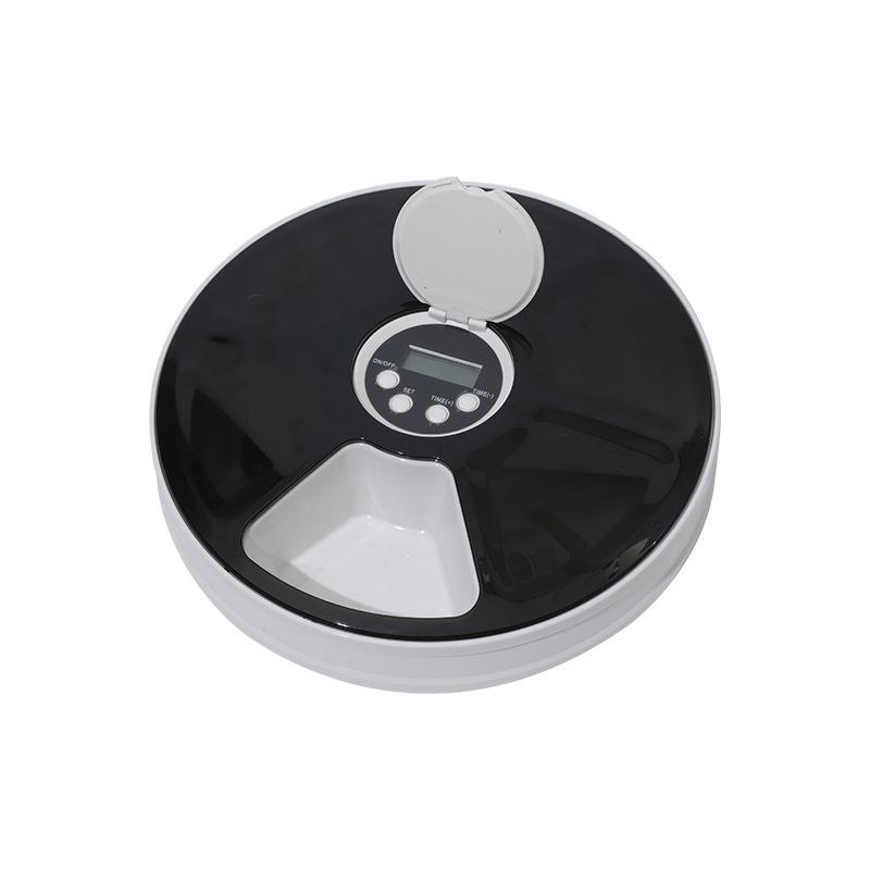 Smart Pet Feeder: Six-Hole Automatic Timed & Quantitative Food Bowl