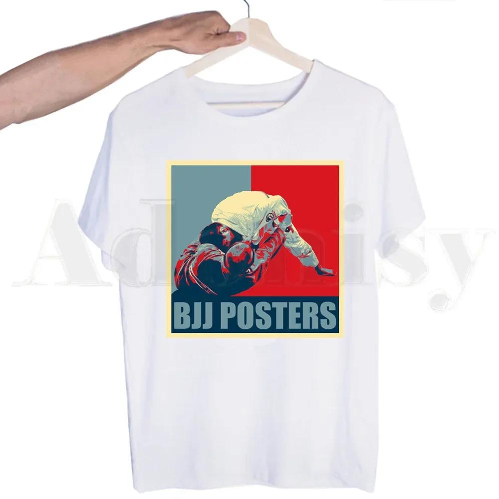 Brazilské Jiu Jitsu Bjj Jiu-Jitsu Trička Unisex Módní Letní Trička Tričko Top Tees Streetwear Harajuku Vtipné Tričko