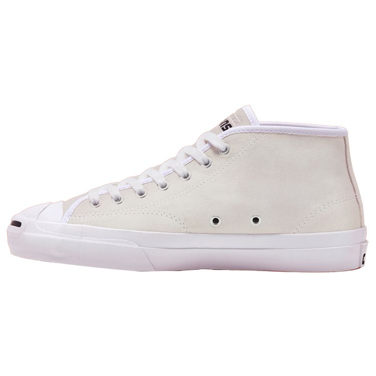 

Converse Jack Purcell Pro Mid Повседневные Минималистичные Холщовые Кеды Унисекс Белые 166840C 35.5