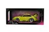 Kyosho Jada Toys PINK SLIPS Series Scale Porsche RWB GENKI Yellow Finished Model JADA36472 1/18