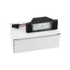 Futwod LED License Plate Light for Nissan X-Trail T31 Dualice J10 Juke F15 Qashqai