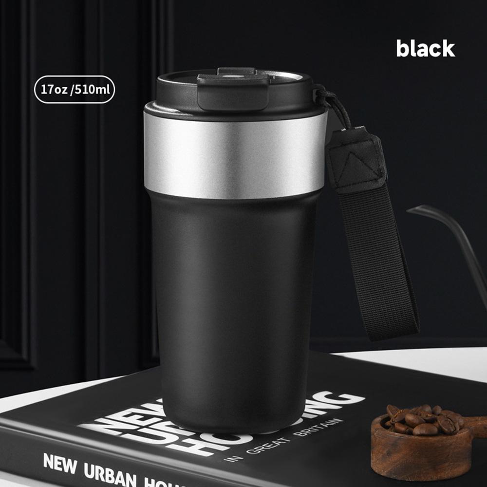 510ML 304 Stainless Steel Insulated Cup Leak-Proof Travel Coffee Mug Keep Hot Cold Tumblers Gift for Travel Coffee Office