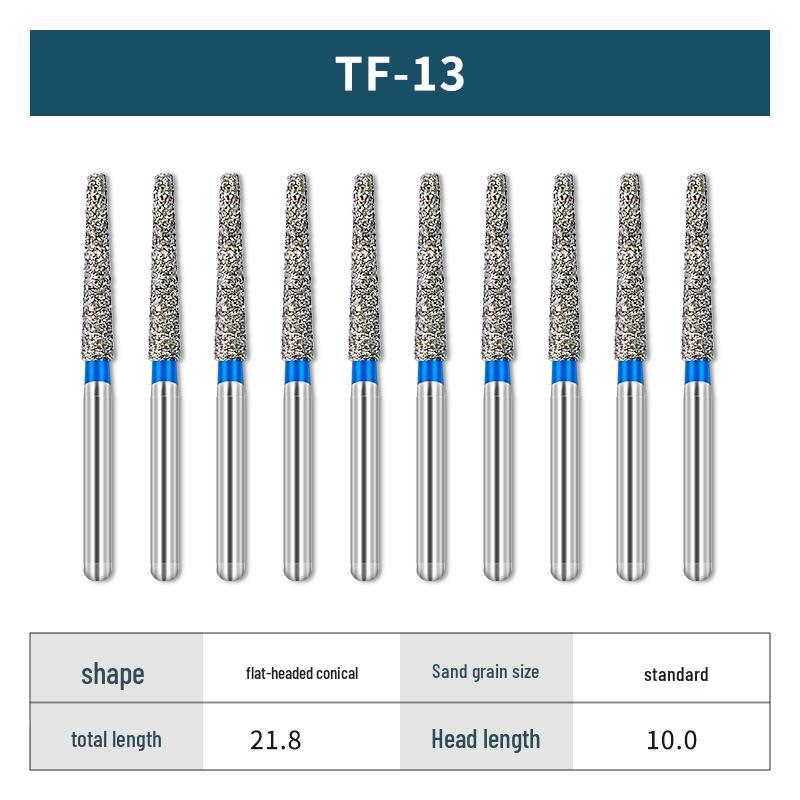 High-Speed Diamond Dental Burs for Polishing, Grinding, and Oral Care