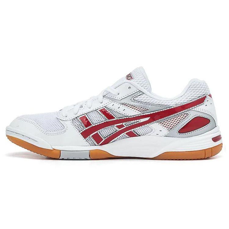Asics River Cs Low Top Running Shoes Unisex Sneaker White Red TVR149-0123