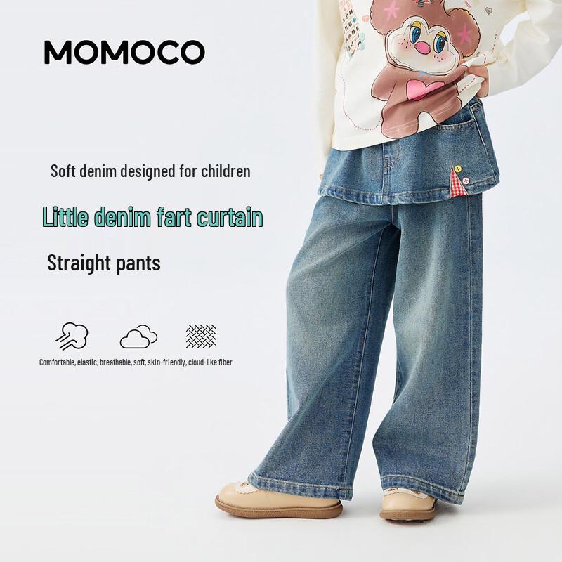MOMOCO Girls Denim Jeans 150