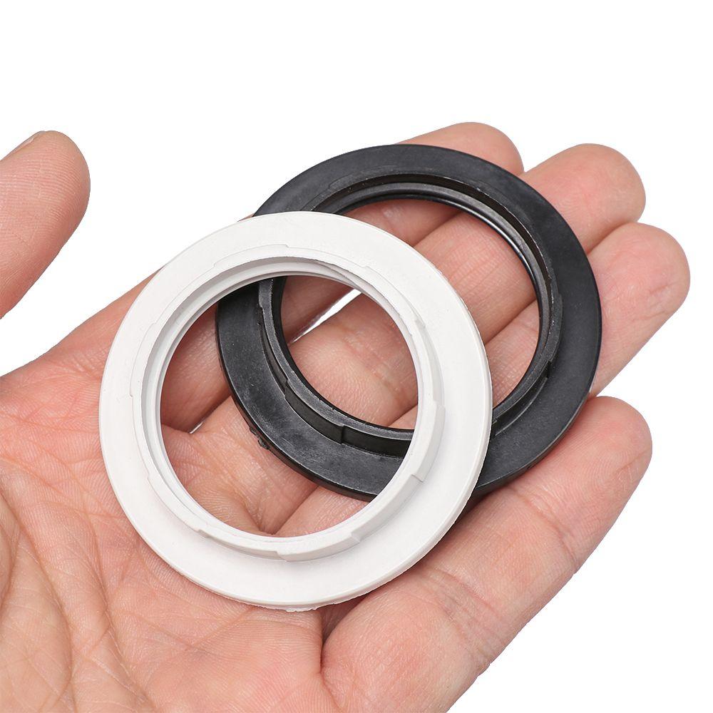 Ring Reducer Tighten The Collar Ring E27 Plastic Outer Ring Adapter Bulb Holder Plastic Buckle