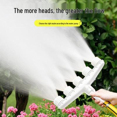 Multi-Hole Spray Nozzle for Garden Watering of Vegetables and Flowers