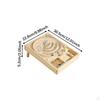 Wooden Pinball Game Early Development Fine Motor Skills Tabletop Toy Style A