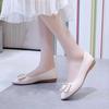 Fashion Pointed Toe Rhinestone Woman Flats Diamond Office with Crystals Shoes for Women Cheap Liquidation Popular Luxury Brand On Sale