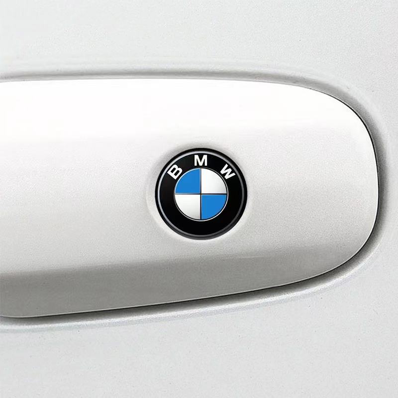 2/4/6pcs Car Door Lock Keyhole Protection Stickers Emblem For BMW 1 3 5 Series X1 X4 X5 X7 G20 G38 F20 F39 F48 E46 E60 E36 E39