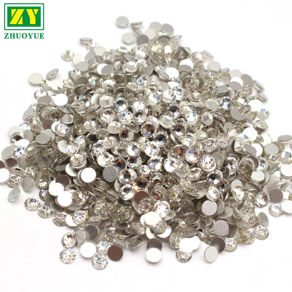 High-quality Non Hot Fix Rhinestone Flat Back Rhinestone for Nail Art DIY Accessories Designer Rhinestone Transfer