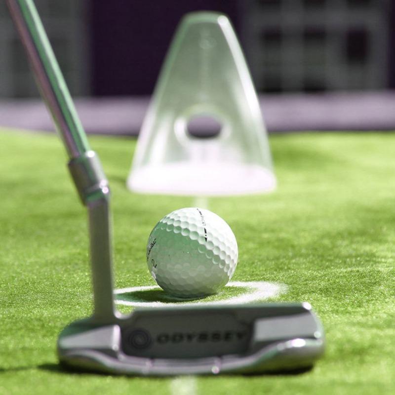 Golf Folding Push Rod Trainer Indoor and Outdoor Swing Trainer