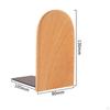 Bookend End Anti Slip Book Stand Holder Bookshelf Ends Home School Office Desktop Organizer