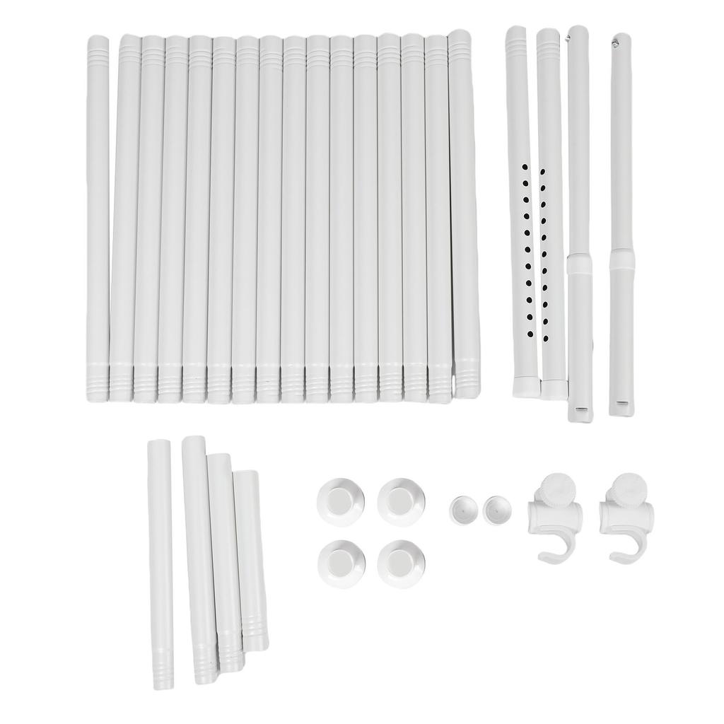 Room Divider Curtain Rod Carbon Steel Vertical Tension Rod for Room Separation Adjustable Partition Space Separator Curtain Stan