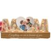 Cross-border Hot Mother's Day Creative Gift Customized Printed Acrylic Night Light with Text and Birthday Flower Ornaments