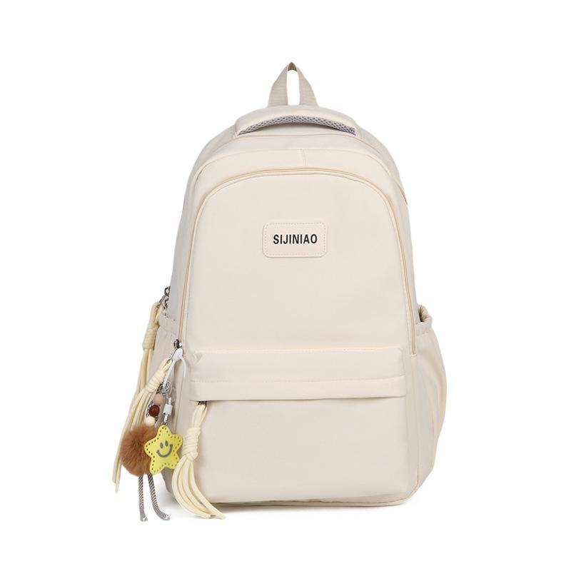Schoolbag Wholesale Korean Version of Female Ins Mori High Value Simple Fashion Versatile Schoolbag Junior High School Student Backpack