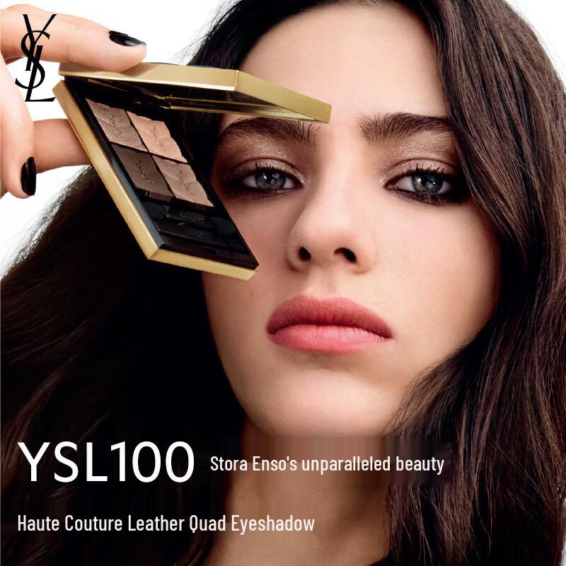 Палетка теней для век YSL Mini Couture Leather 4-Color