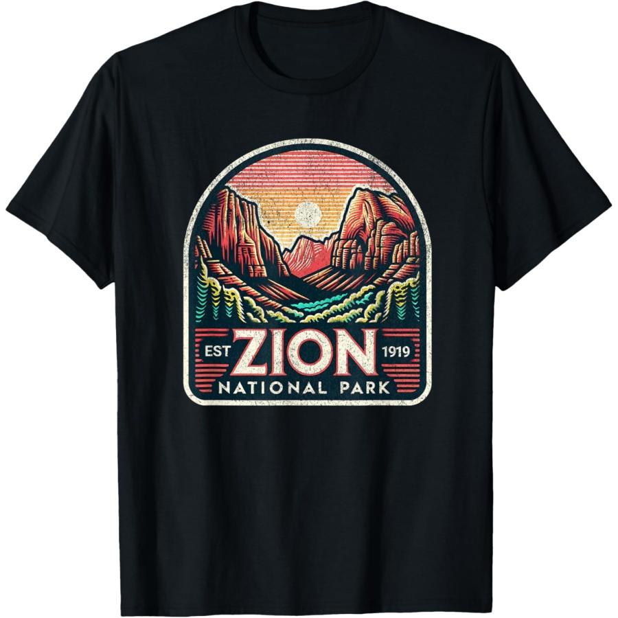 Zion National Park T-Shirt(3) XXXXXL чёрный