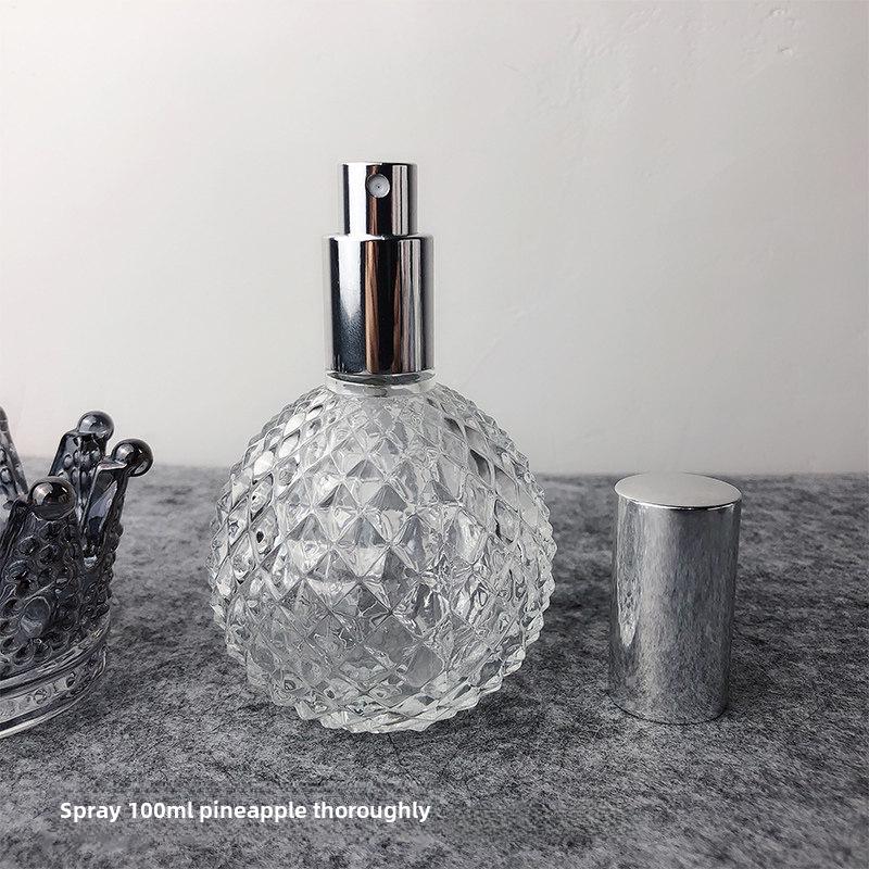 Glass Perfume Bottles with Spray Nozzle and Screw Cap for Niche Cosmetics