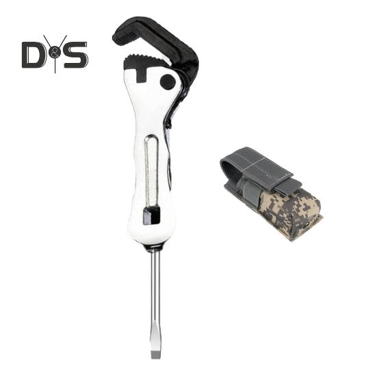 

Micro Stubby Wrench 2 в 1 Миниатюрный ключ с короткой ручкой Саморегулирующийся портативный многофункциональный ключ для труднодоступных мест Sets