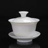 Sweet White Porcelain Gaiwan Tea Bowl