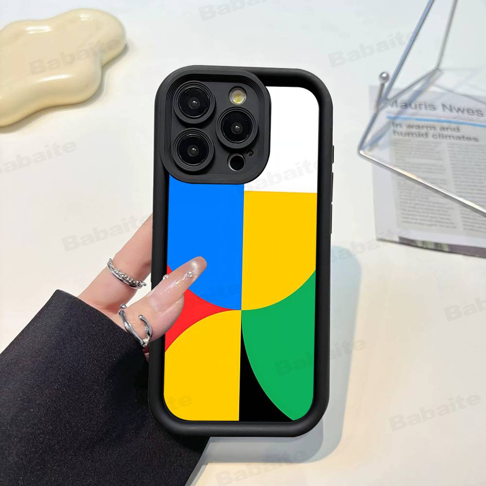 Geometric Bauhaus Art Phone Case For IPhone 16 15 14 Plus 13 12 11 17 Pro Max Pro Soft Cover