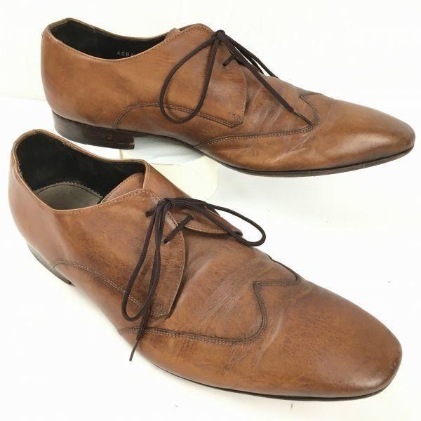

Paul Smith Made in Italy Wingtip Business Shoes Brown Size 44 (Approx. 27.528.5cm) Men s