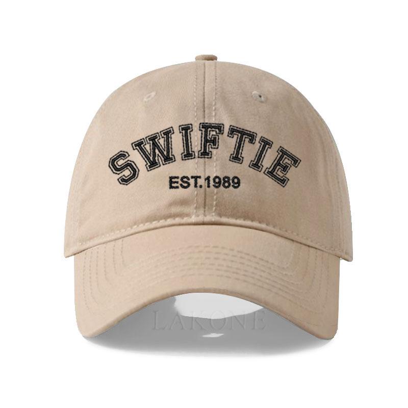Taylor Swift 1989 Broderi Baseballcaps For Menn Kvinner Mote Vintage Myk Bomull Pappahatt Unisex Gaver Fra Fans