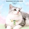Camphor Wood Cat Collar with Bell & Longevity Lock - Pet Accessories