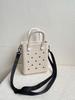 Women's EVA Handheld Tote Bag - Portable Commute Small Square Storage Bag