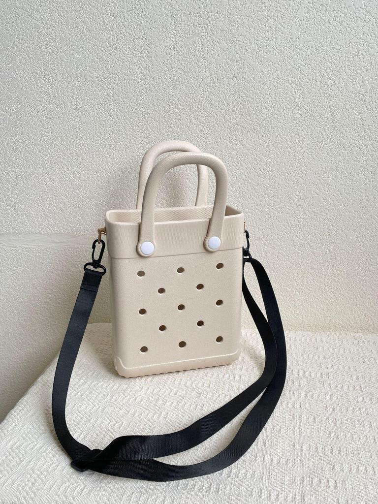 Women's EVA Handheld Tote Bag - Portable Commute Small Square Storage Bag