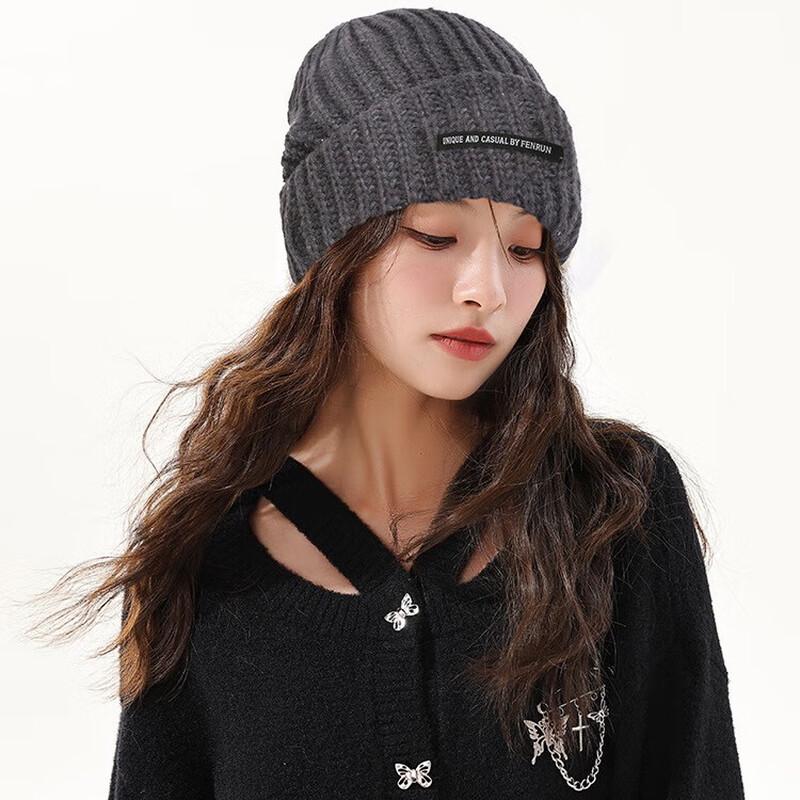 ZHENYUEQI Winter Chunky Knit Beanie Hat