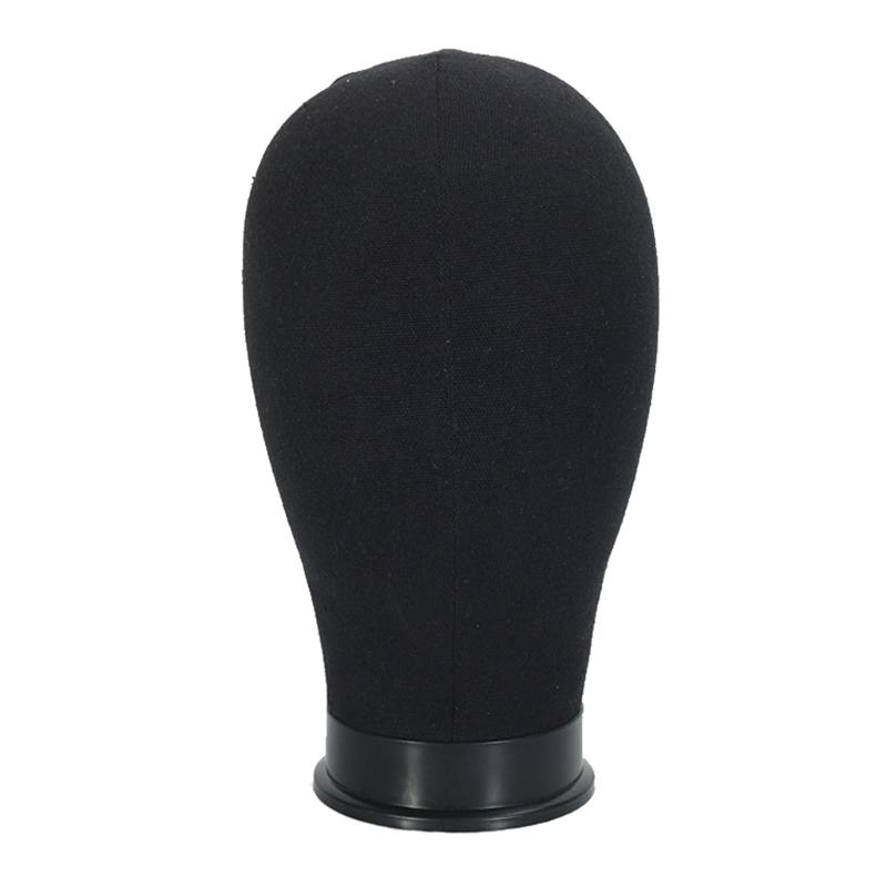 Soporte de peluca ajustable Maniquí con base de PU antideslizante Para entrenamiento profesional de peluquería